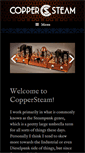 Mobile Screenshot of coppersteam.com