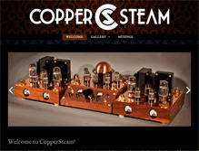 Tablet Screenshot of coppersteam.com